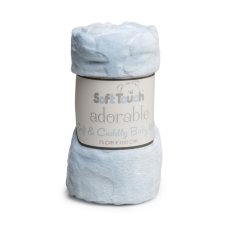 FBP305-B: Blue Clouds Embossed Roll Wrap